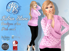 *KS* Cardigan Ann - Pink Wool (ADD ME)