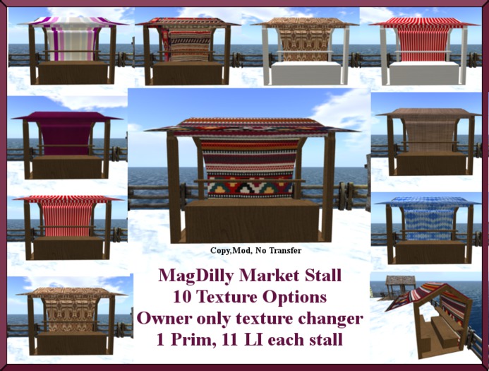 MagDilly Market Stall (boxed)