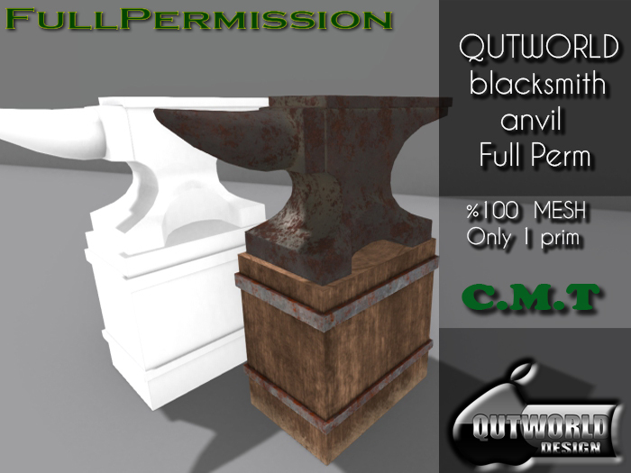 .::QUTWORLD Blacksmith Anvil::.