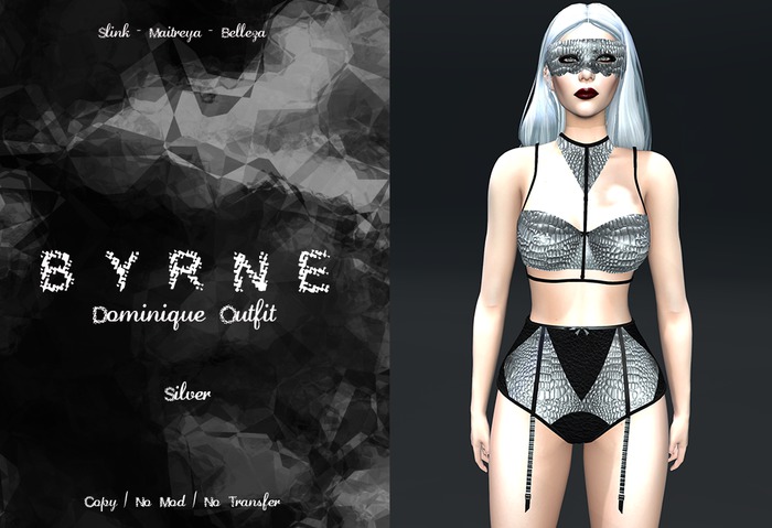 (BYRNE) Dominique Outfit -Silver