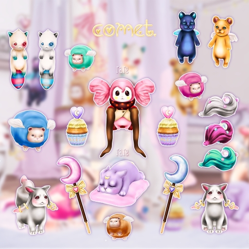 comet. + charlotte + RARE