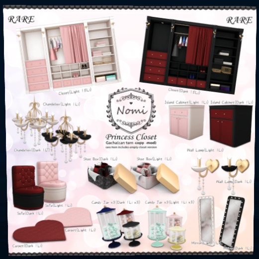 -Nomi-Princess Closet-ClosetLight-2 RARE