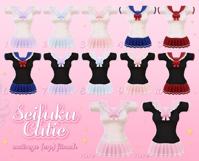 6 ALTAIR* cutie seifuku .moonie/black.