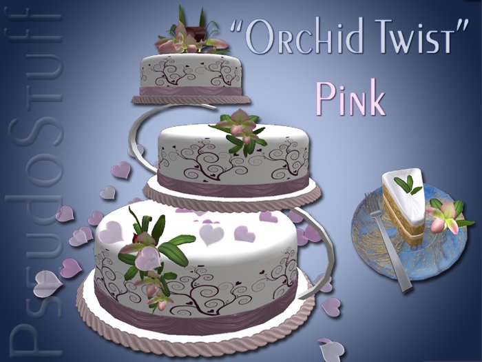 CAKE -Orchid Twist- Pink