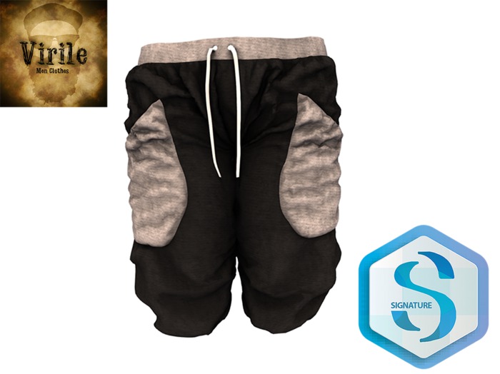 .::VIRILE::. Shorts Jhonny - Black