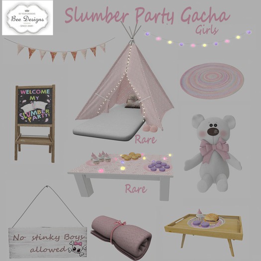Bee Designs Slumber Party Gacha/girls Paper lanterns