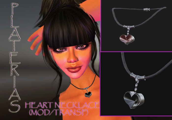 BOX HEART NECKLACER