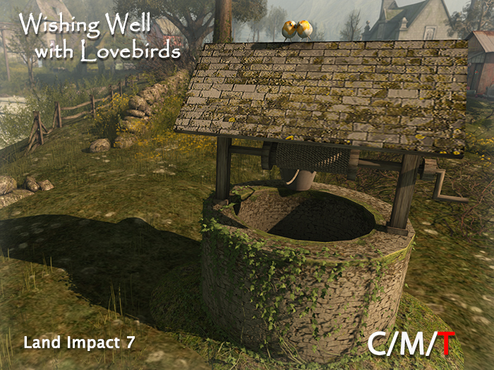 "Killer's" Lovebirds Wishing Well