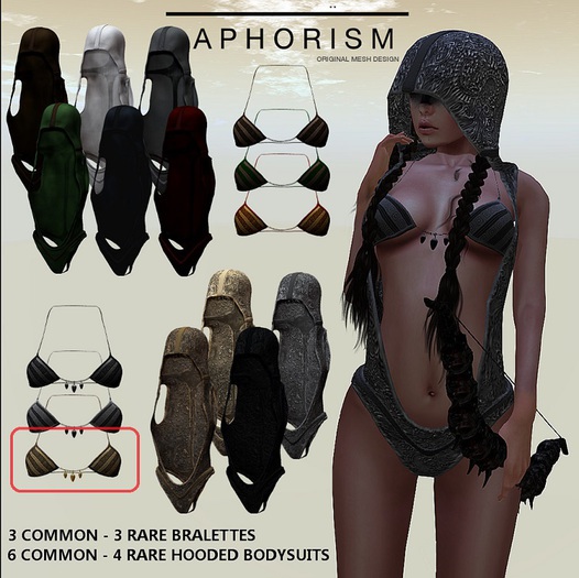 !APHORISM! Amber Bralette RARE -  M