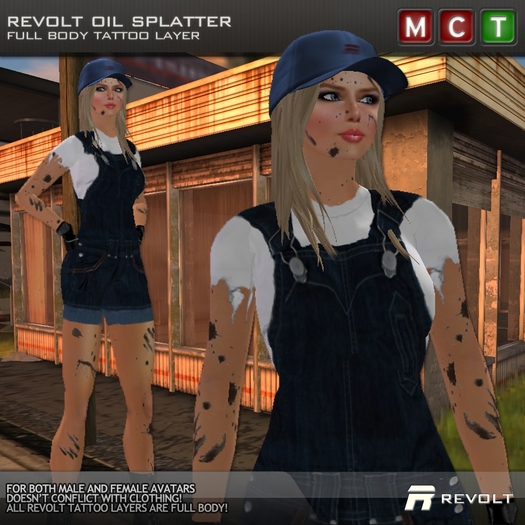 Revolt Oil Splatter