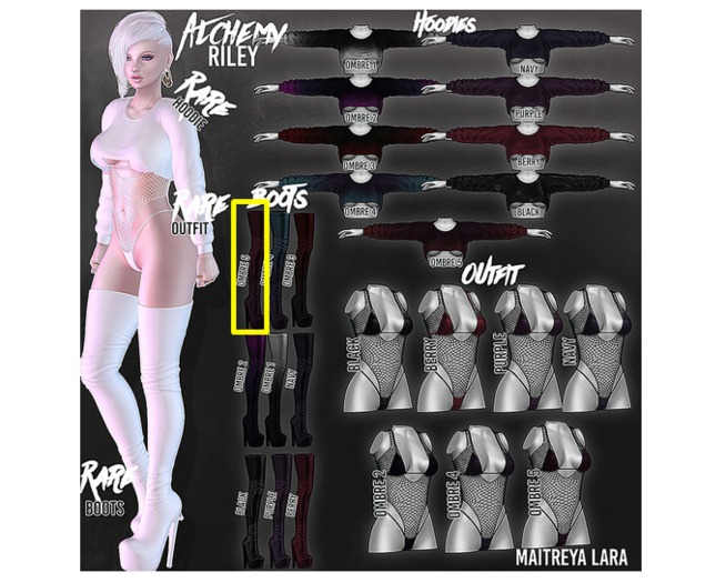 Foxes - Riley - Lara - Boots - Ombre 5