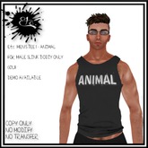Etc. MEN'S TEE 1 - ANIMAL - SLINK