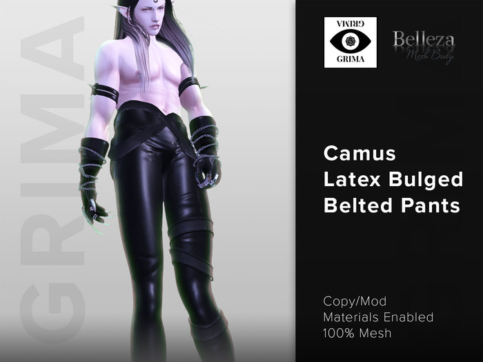 GRIMA: Camus Latex Bulge Pants [Belleza Jake]