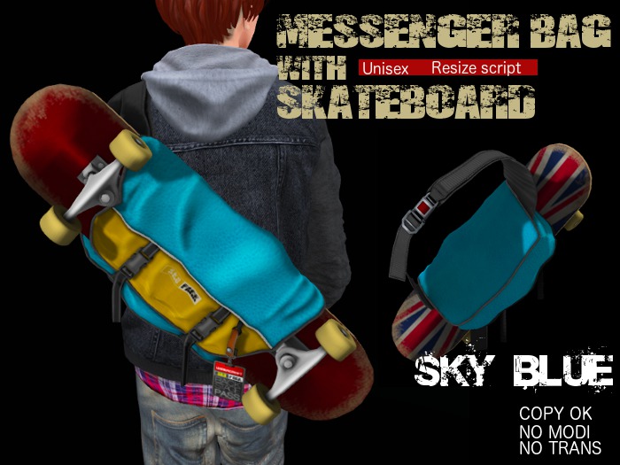 *KOPI* Messenger Bag_Blue