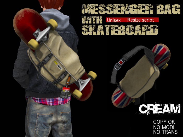 *KOPI* Messenger Bag_Cream