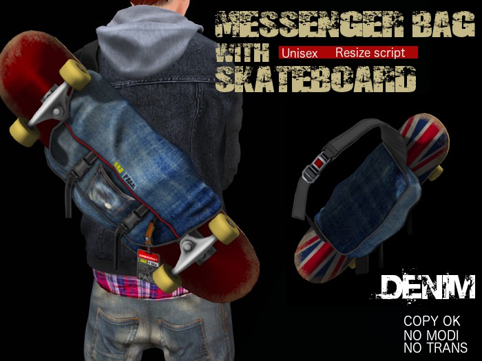 *KOPI* Messenger Bag_Denim