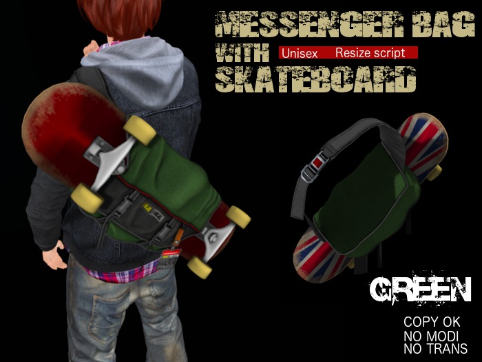 *KOPI* Messenger Bag_Green