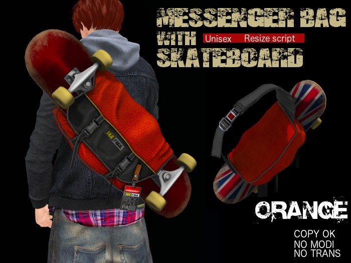 *KOPI* Messenger Bag_Orange
