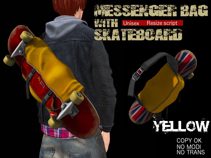 *KOPI* Messenger Bag_Yellow