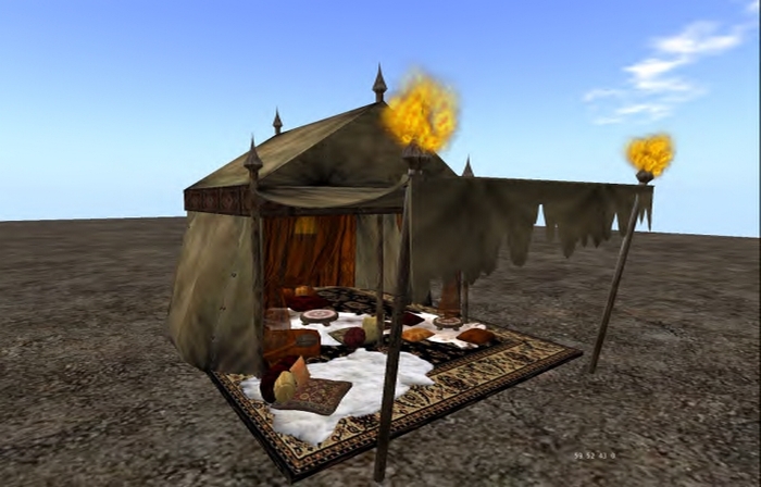 DESERT TENT-SMALL-SAND