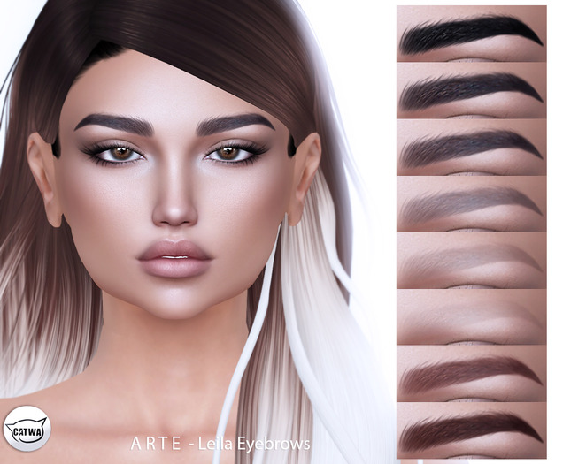 A R T E - Leila Eyebrows [Catwa] DEMO