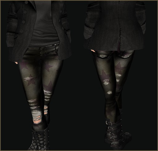 Brown Beauty skinny denim jeans