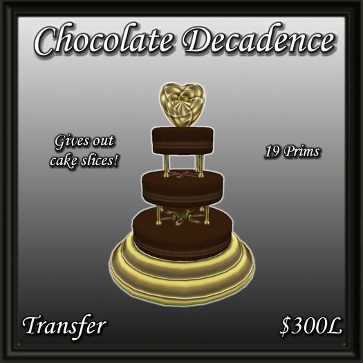 Chocolate Decadence Cake 