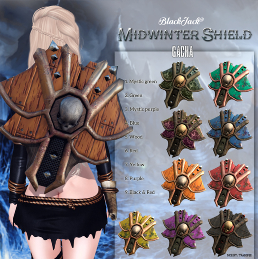 BJK * Midwinter Shield Blue