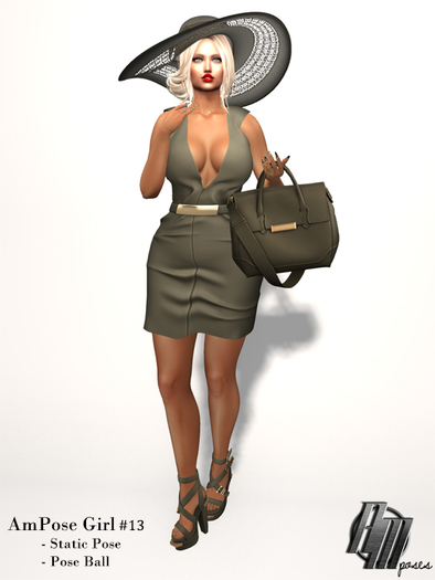 Am Pose Girl #13 - (Wear)