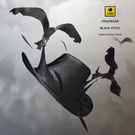 *LODE* Headwear - Black Pitch