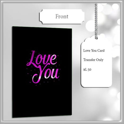~FS~ Love You Card