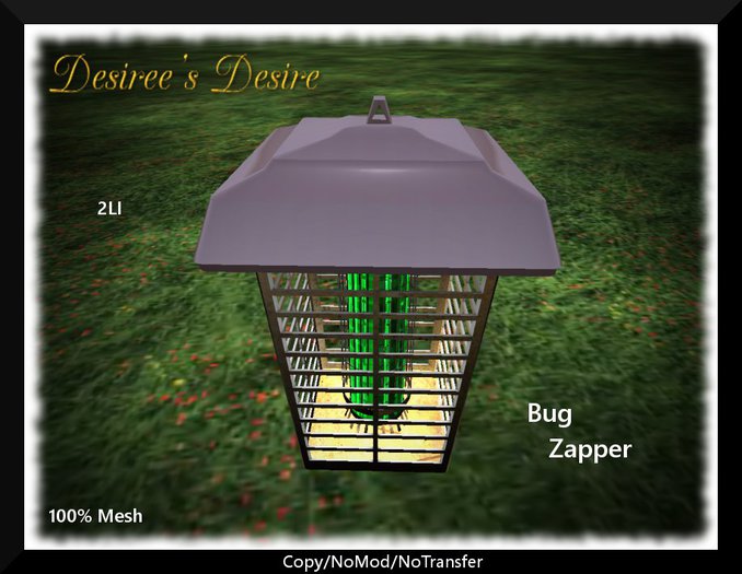 ::::Desiree's Desire:::: Bug Zapper UNPACK