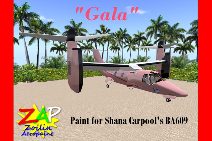 ZAP's BA609 Gala