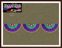 Mardi Gras - Bunting