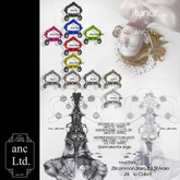 {anc} tuner. / headphone / silver [box]