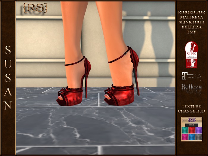 {RS} Susan Heels Bagged