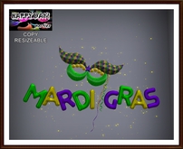 Mardi Gras - Mardi Gras Wall Decor