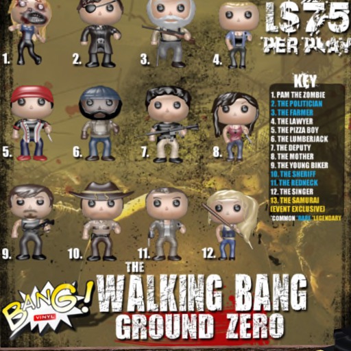 Bang! Figures - Walking Bang GZ #3 - The Farmer * RARE
