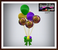 Mardi Gras - New Balloons Bouquet a