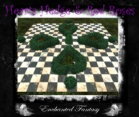 Wonderland ~ Heart Hedges & Red Roses (Mesh)