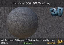 JU Leather 008 3D Textures Full Perm