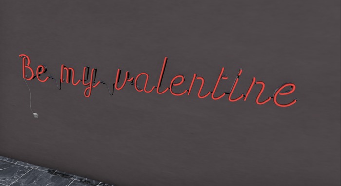 AmaNeon - Be my valentine red