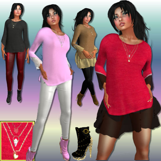 18  Loh   Sweetheart  Sweater - Dress Outfit