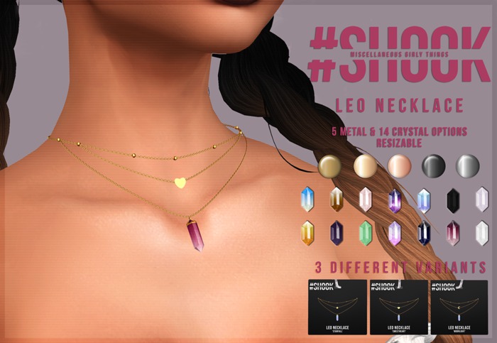 #SHOOK - Leo Necklace {Fatpack} UNPACKER