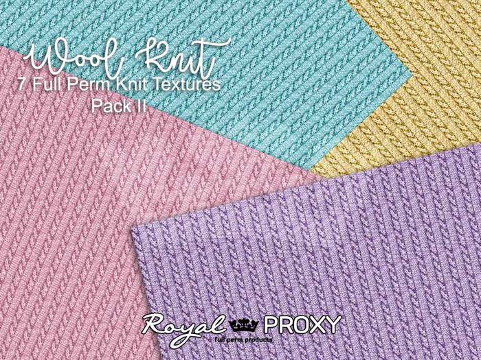 PR Knit Wool Seamless Sweater Pack 2 Texture FULL PERM