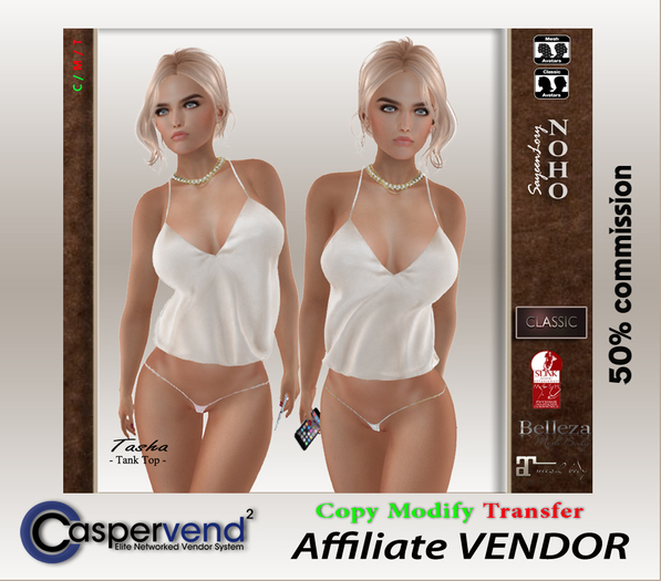 ! Affiliate Vendor [NOHO] - Tasha Top invory