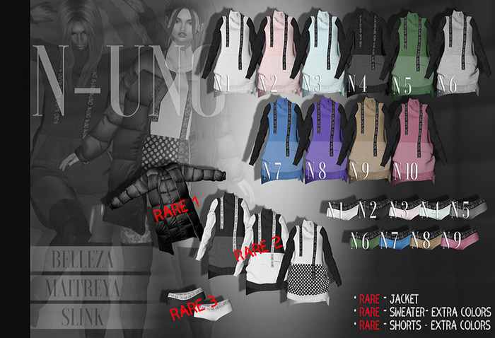 N-Uno - Lia Shorts // EXTRA COLORS RARE