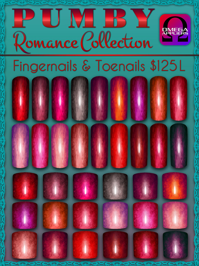PUMBY* Romance Collection - Omega Nail Applier Huds
