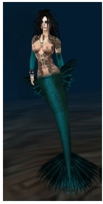 -DS- COLOURS TEAL MER TAIL