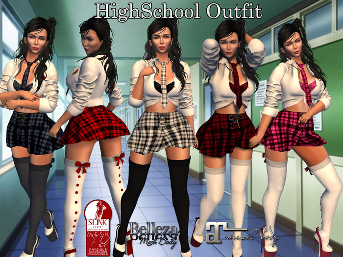 HighSchool Outfit - SQ Design